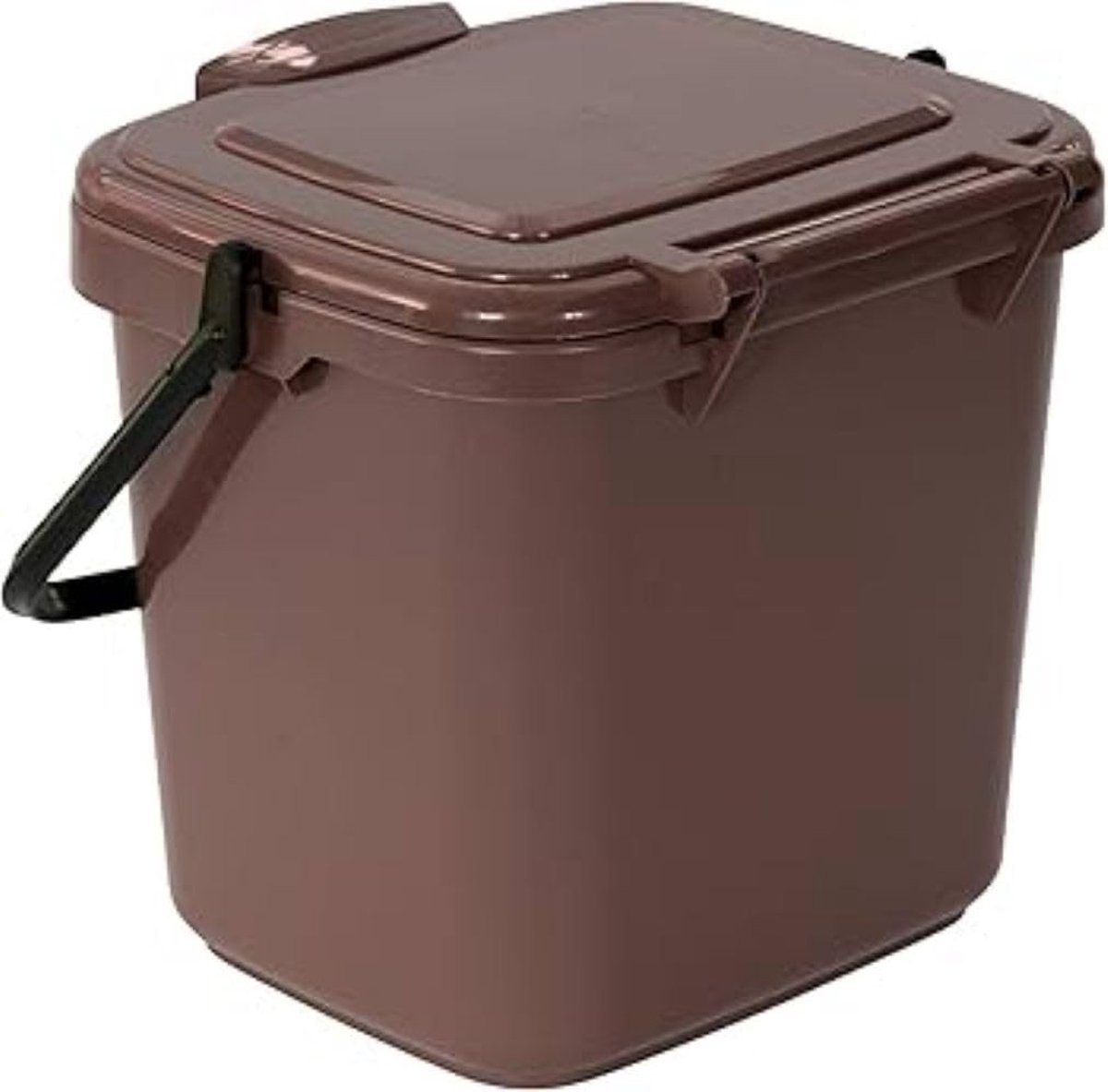 Solidchoice - Keuken Caddy - 5 Liter Bruin