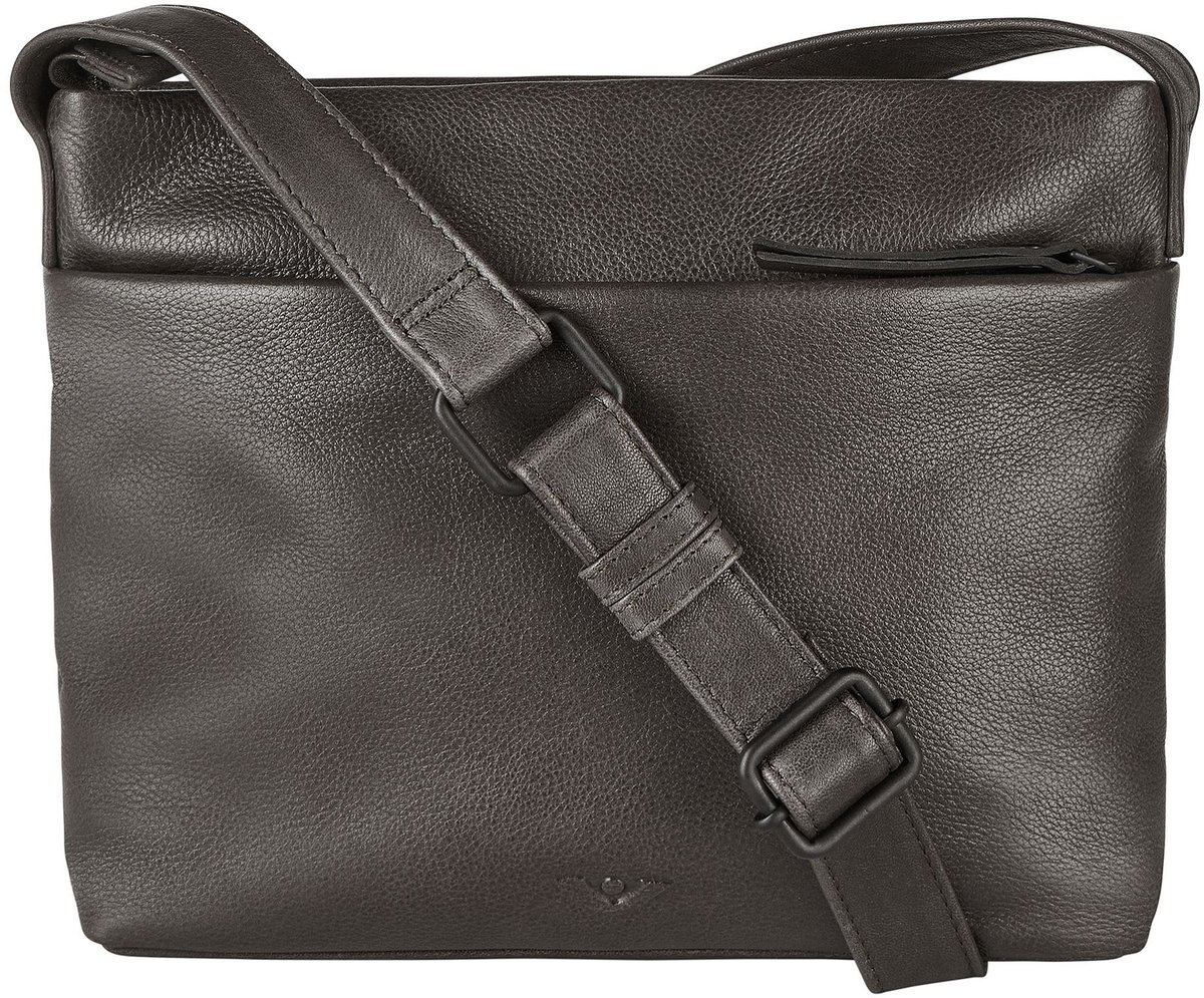 Voi Texas Crossbody tas Leder 24 cm - Dames - anthrazit