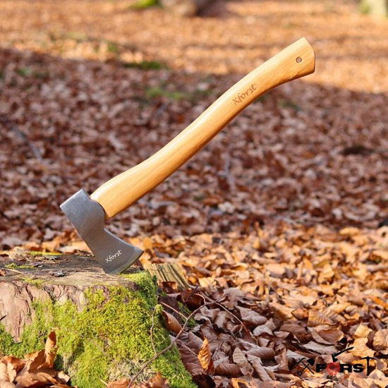 Bijl - Bosbijl Kloofbijl - Hout Bewerken - Geoptimaliseerde Geometrie - 50 cm 115 kg - Hickory Hout — afbeelding 3