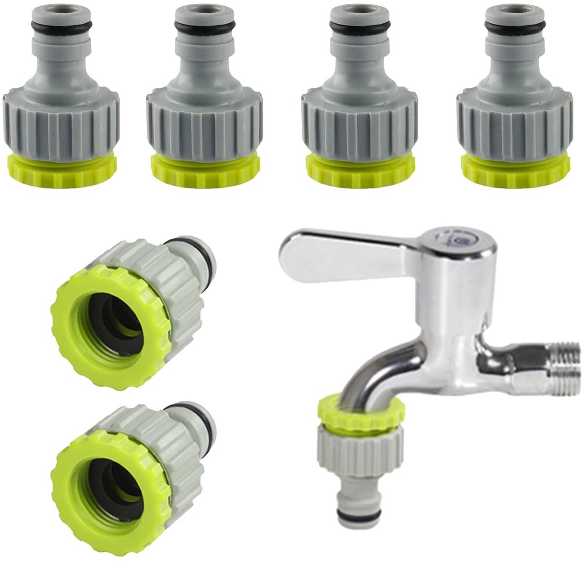 Elzusha - Tuinslang Adapter Set voor Waterverbinding