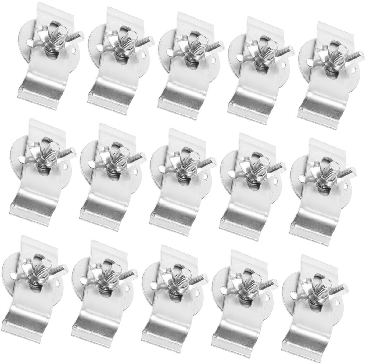 Elzusha - 20 Stuks Onderbouw Spoelbak Clips - Stevige Bevestigingsset voor Keuken en Badkamer