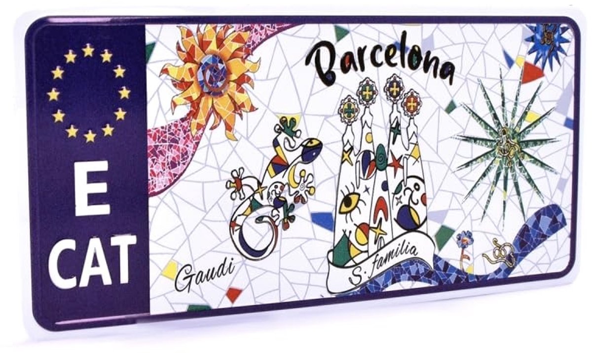 Elzusha - Magnet van Barcelona - Sagrada Familia en Park Güell