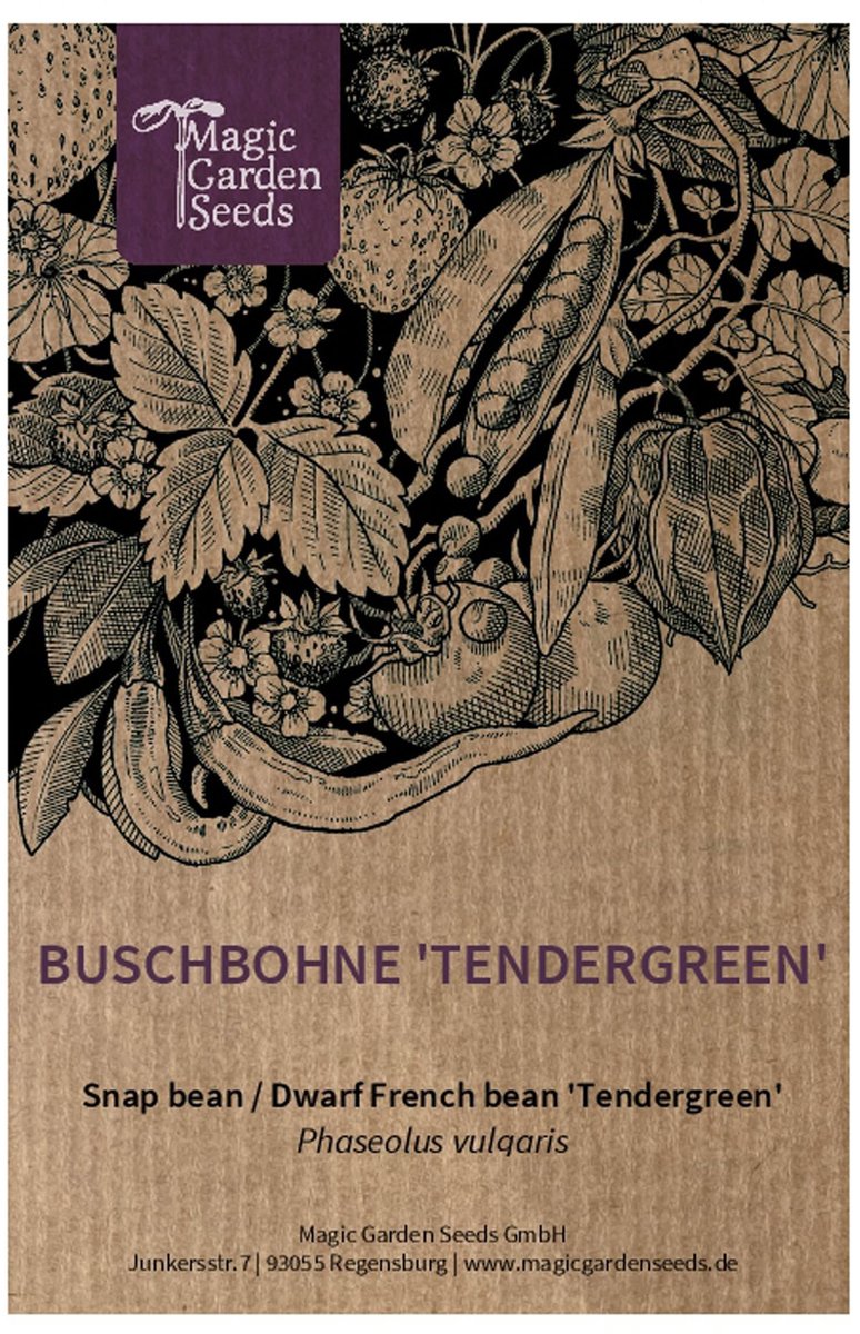 Elzusha - Bush Bean 'Tendergreen' Zaden - Ongeveer 50 Zaden