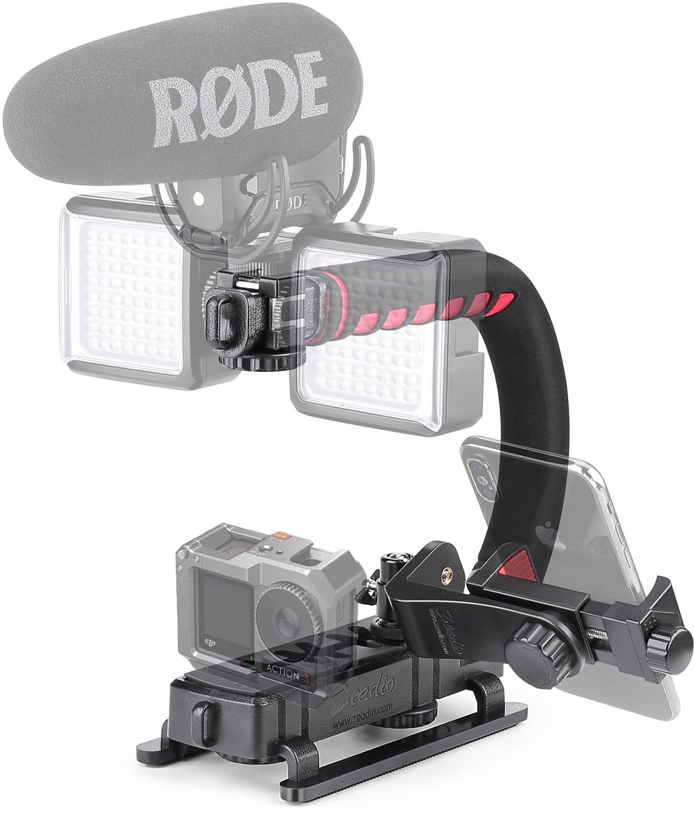 Elzusha - Handheld Stabilizer met Smartphone Houder voor Video-opnames
