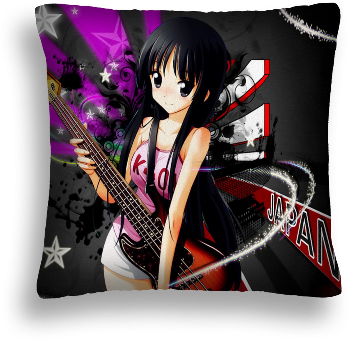 Manga Anime Kussenhoes 40x40cm met Vulling - Japanse Stijl