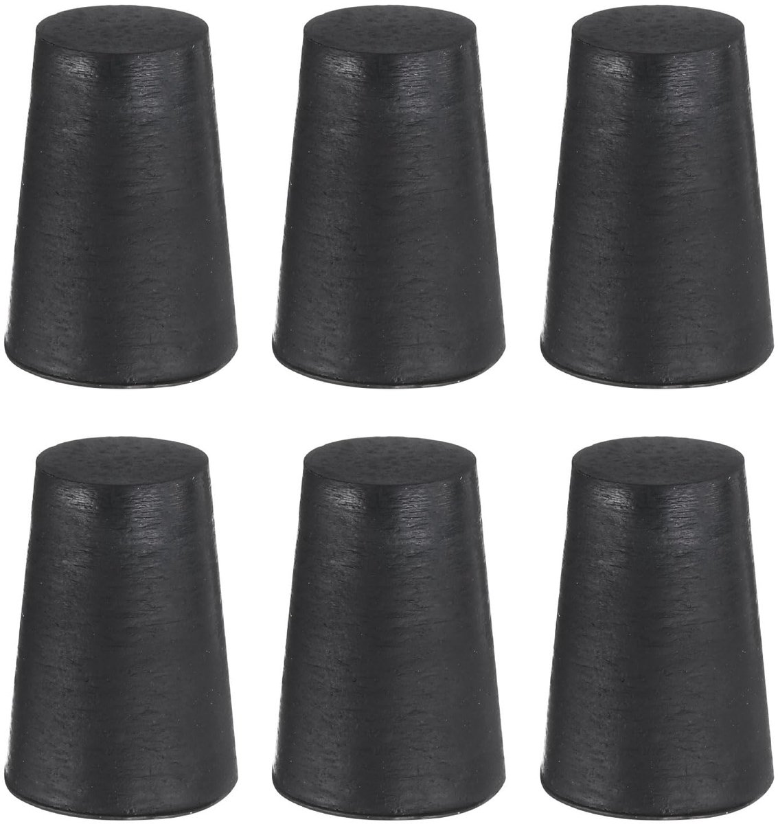 QUARKZMAN 6 stuks conische rubberen stoppen, 13mm-18mm siliconen massieve rubberen stoppen, siliconen rubberen - ShopVlot