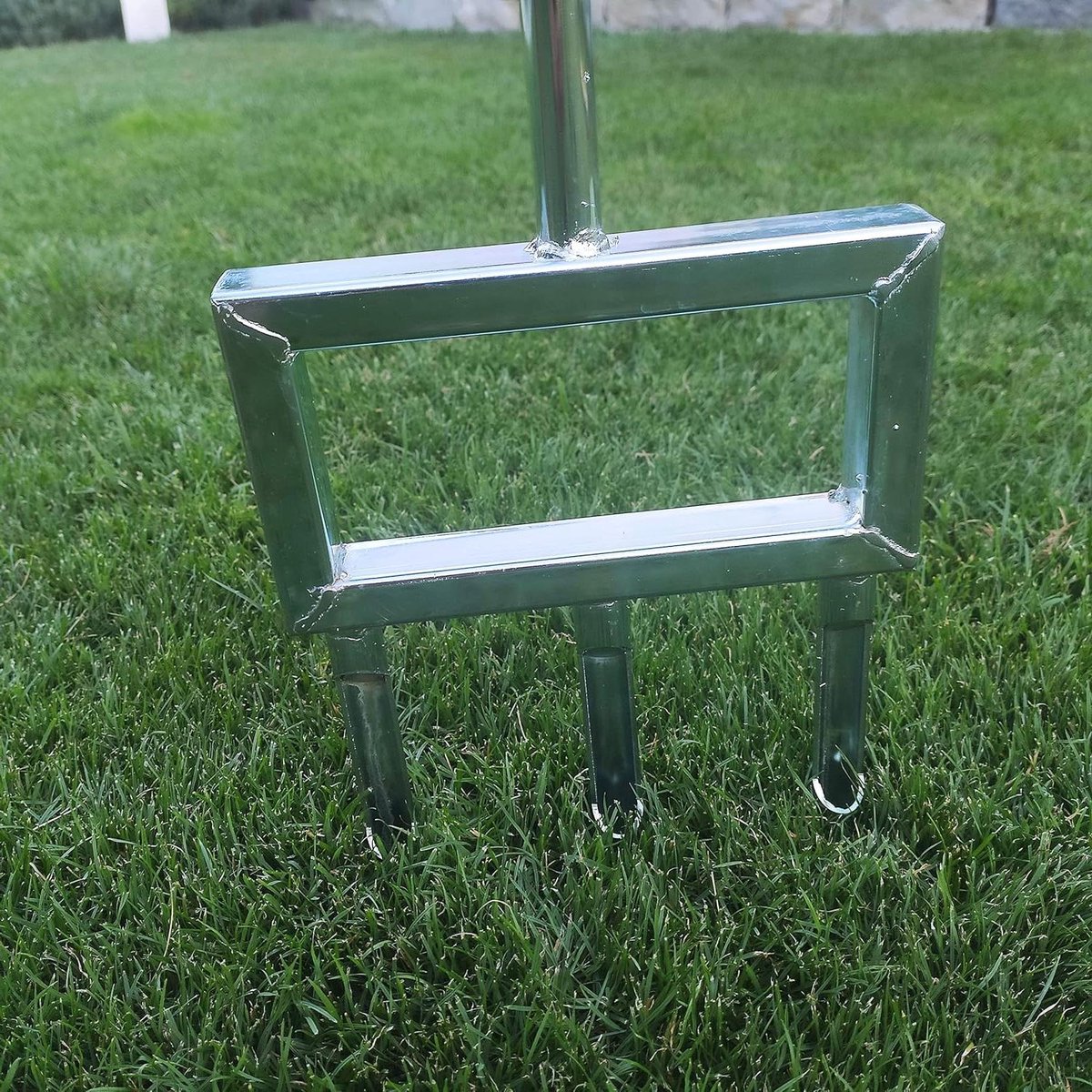 Tuinvork Beluchter - Verticuteerder Grond - Bodemverbetering Gazon - Stevige Constructie - 107 cm - Zwart