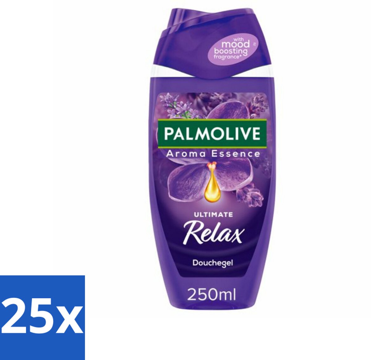 Palmolive - Arroma Essence - Douchegel - Lavendel & Ylang Ylang - Ultimate Relax - 250 ml - Bulkverpakking - 25 stuks