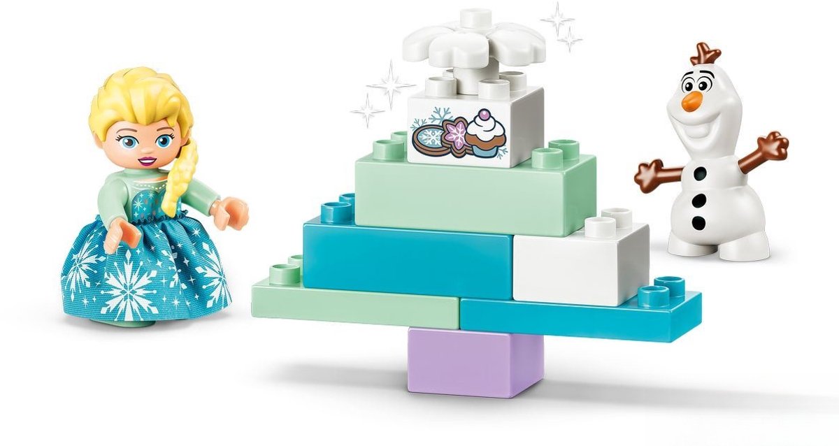 LEGO DUPLO Disney Frozen Creatieve Doos met Elsa en Olaf Bouwpakket voor Kinderen 10462 — cadeau in Spellen & Speelgoed - foto 5