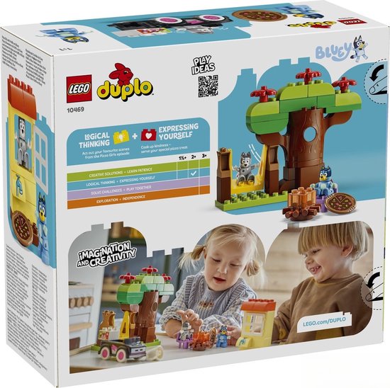 LEGO DUPLO Bluey Pizzameisjes met Muffin en Bluey Educatief Speelgoed voor Peuters 10469 — afbeelding 5