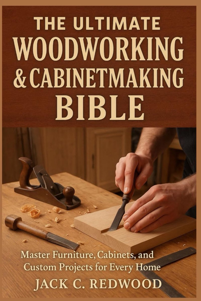THE ULTIMATE WOODWORKING & CABINETMAKING BIBLE: Master Furniture, Cabinets, and Custom Projects for Every Home - ShopVlot