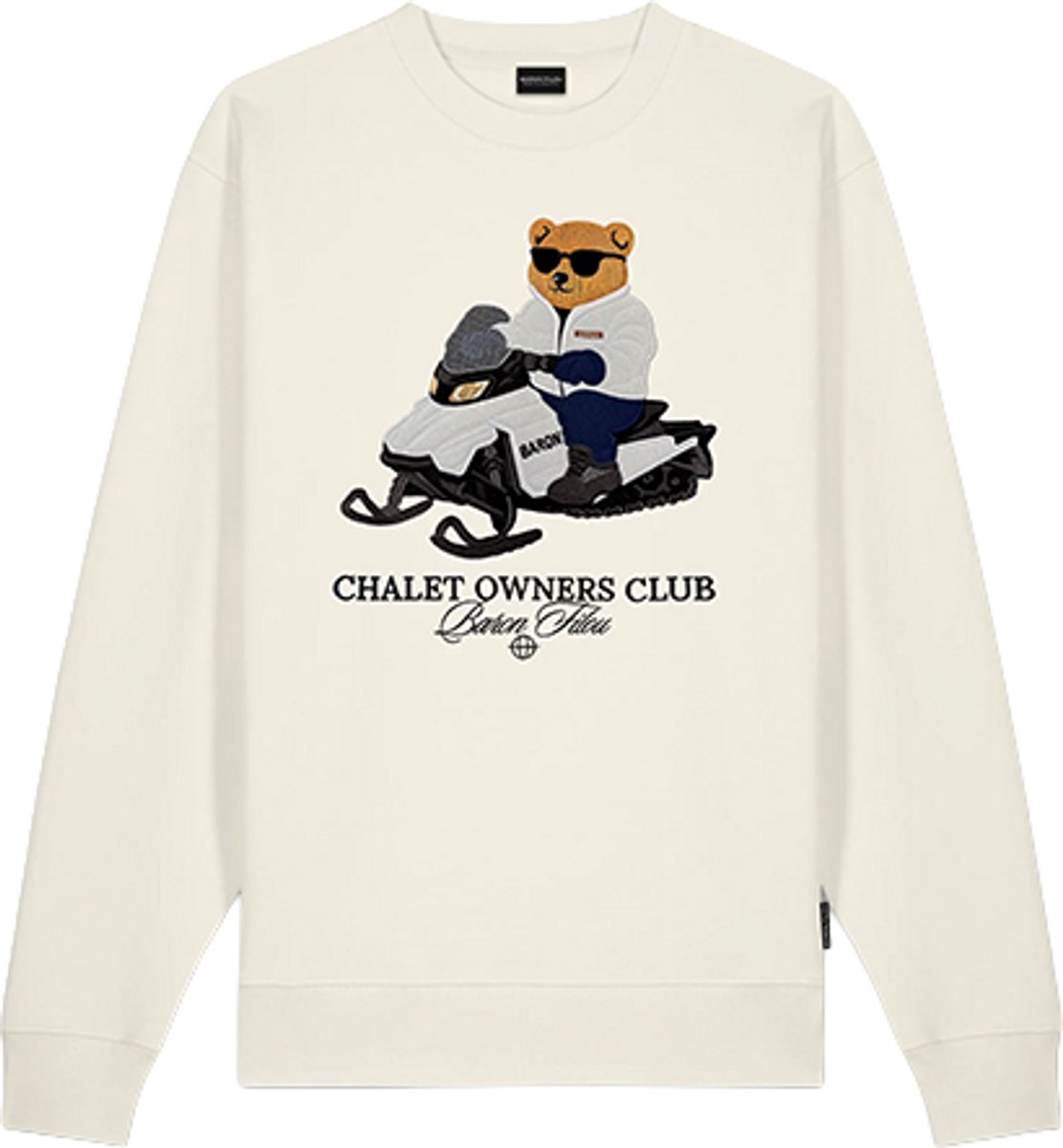 Baron Filou 185 The Icy Rider Embroidered Pullover