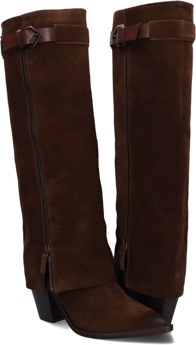 LINA LOCCHI Aw448 Laarzen - Suède - Dames - Bruin - Maat 36