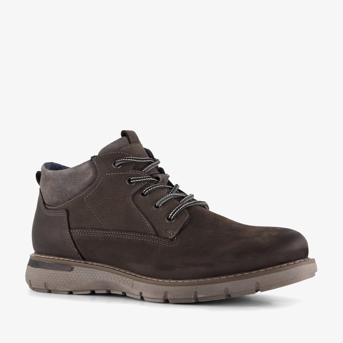 Hush Puppies leren heren veterschoenen grijs - Maat 41
