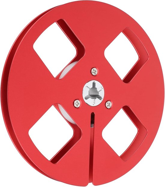 Lege Spoel 1/4 Inch 5 Inch 4 Gaten Universele Open Reel voor Cassette Speler - Aluminium Legering NAB Flens voor Audio-opnames — afbeelding 3