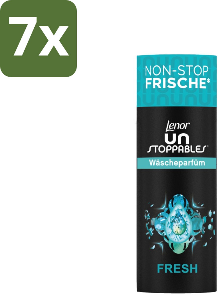 7 x Lenor – Geurbooster – Fresh – 12 Wasbeurten – 160 g - Geurbooster - Wasgeur - Frisheid - Wasmachine - Wasgoed