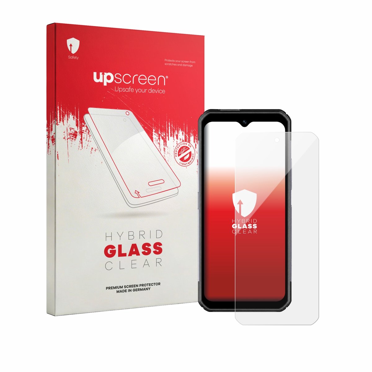 upscreen - Screenprotector voor Pax A6630 - Folie Beschermfolie Beschermglas transparant