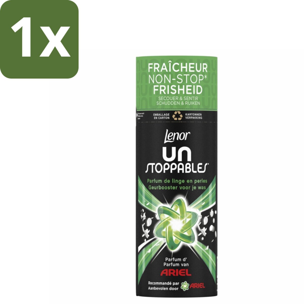 1 x Lenor Unstoppables – Geurbooster – Ariel – 13 Wasbeurten – 165 g - Geurbooster Was - Frisse Geur Was - Wasgeur - Wasgeur Boost - Geurparfum Was