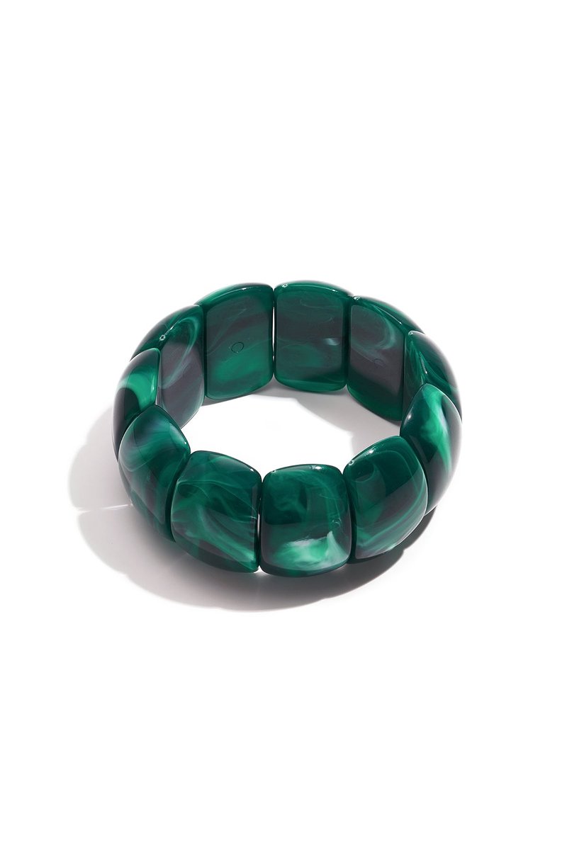 Vesper - Armband - Acryl - - meerblauw