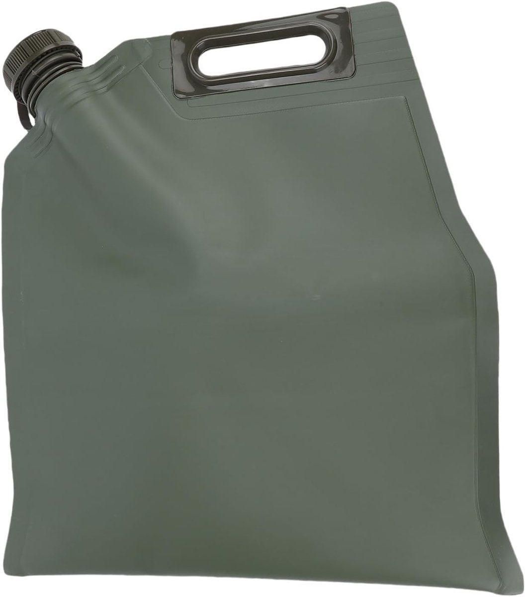 Leakproof Brandstoftank voor Road Trips, Vouwbare Benzinecontainer voor SUV's en Motorfietsen, Snelle Brandstoftoevoer (5L)