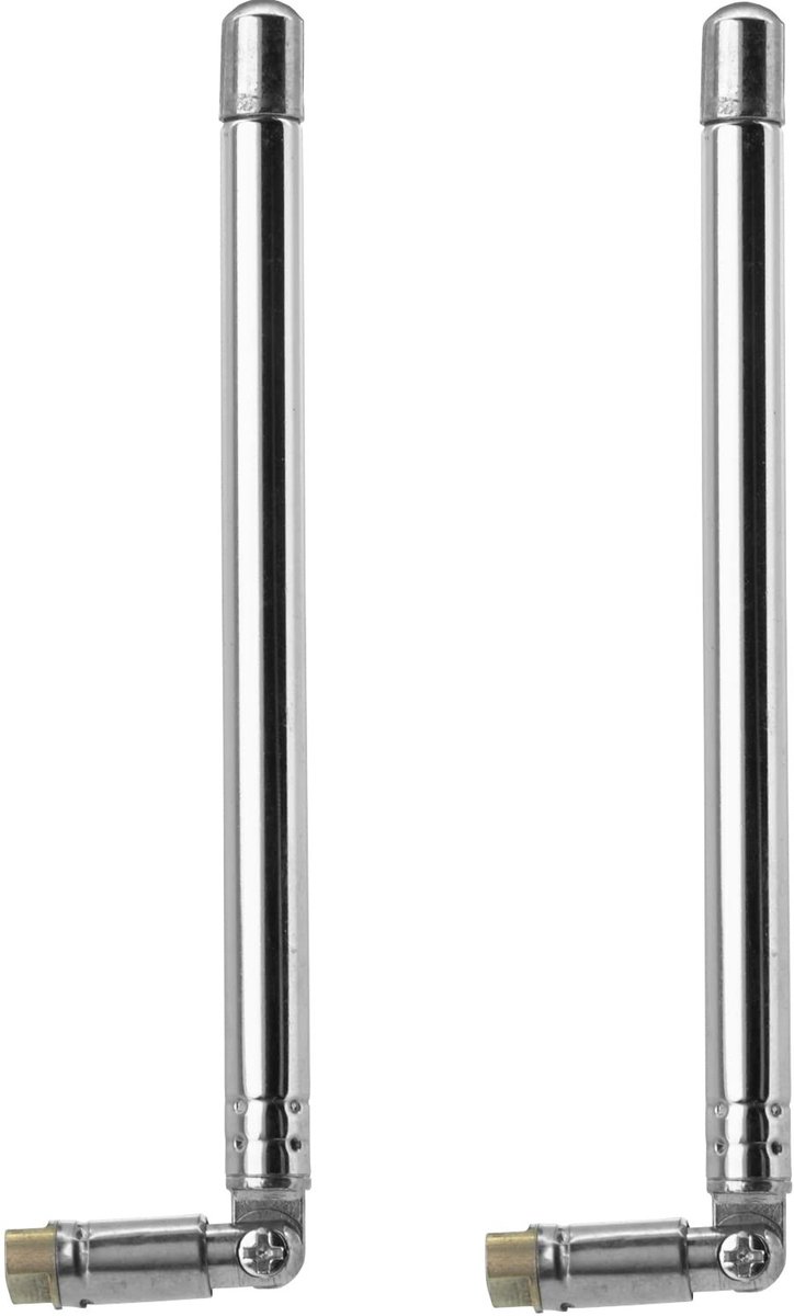 Elzusha - 2 Stuks Telescopische Antenne voor Radio