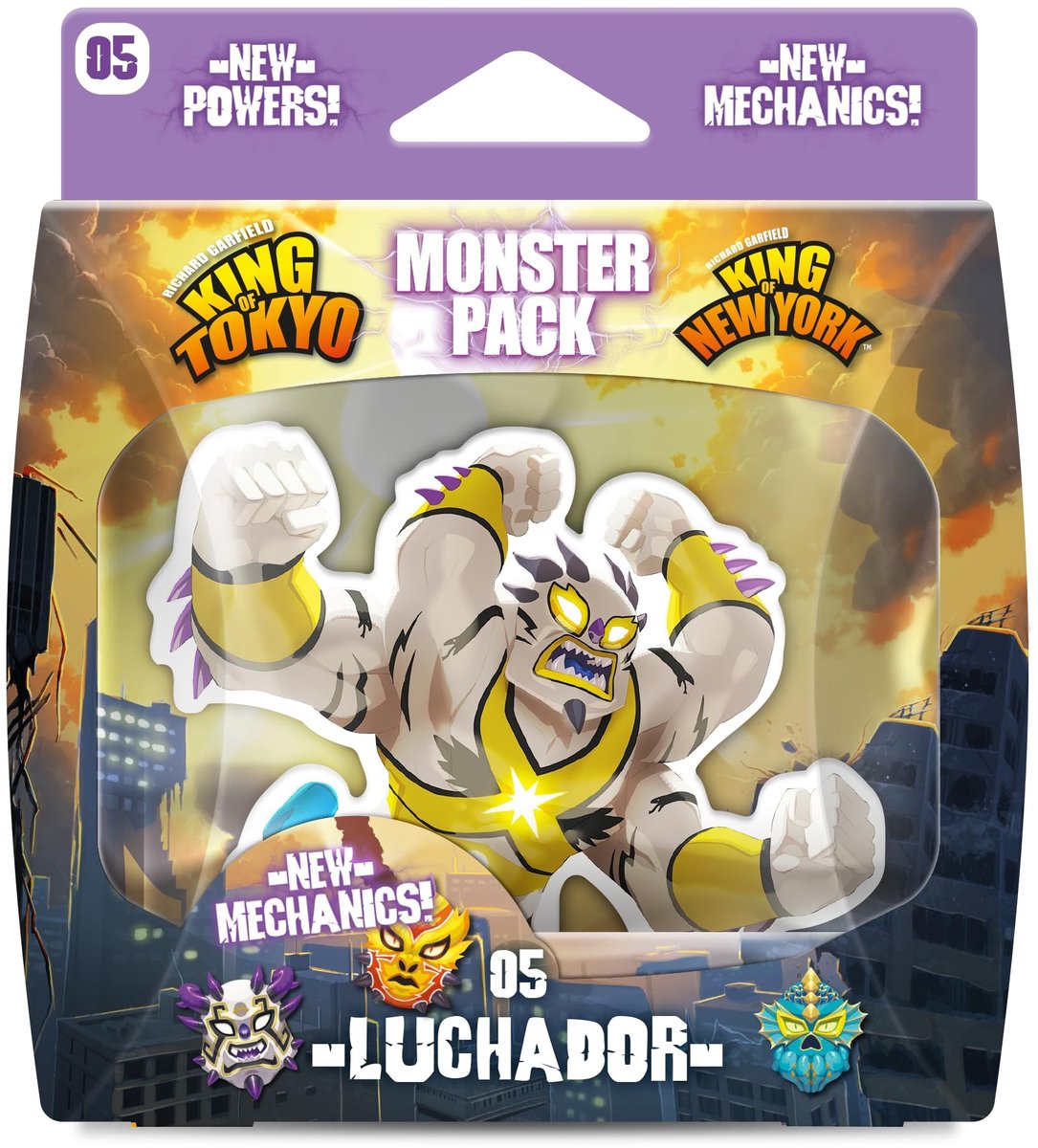 Elzusha - King of Tokyo Monster Pack: Luchador Uitbreiding