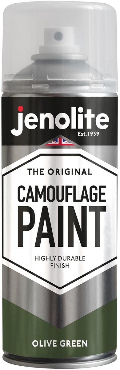 Elzusha - Camouflage Sprayverf - Olijfgroen - 400 ml