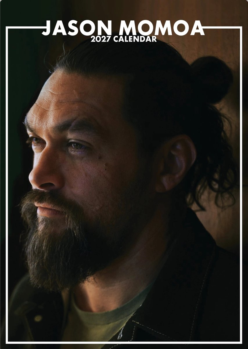 Jason Momoa A3 Kalender 2027