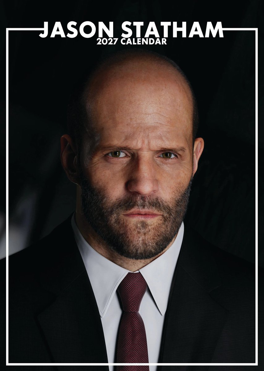Jason Statham Kalender 2027
