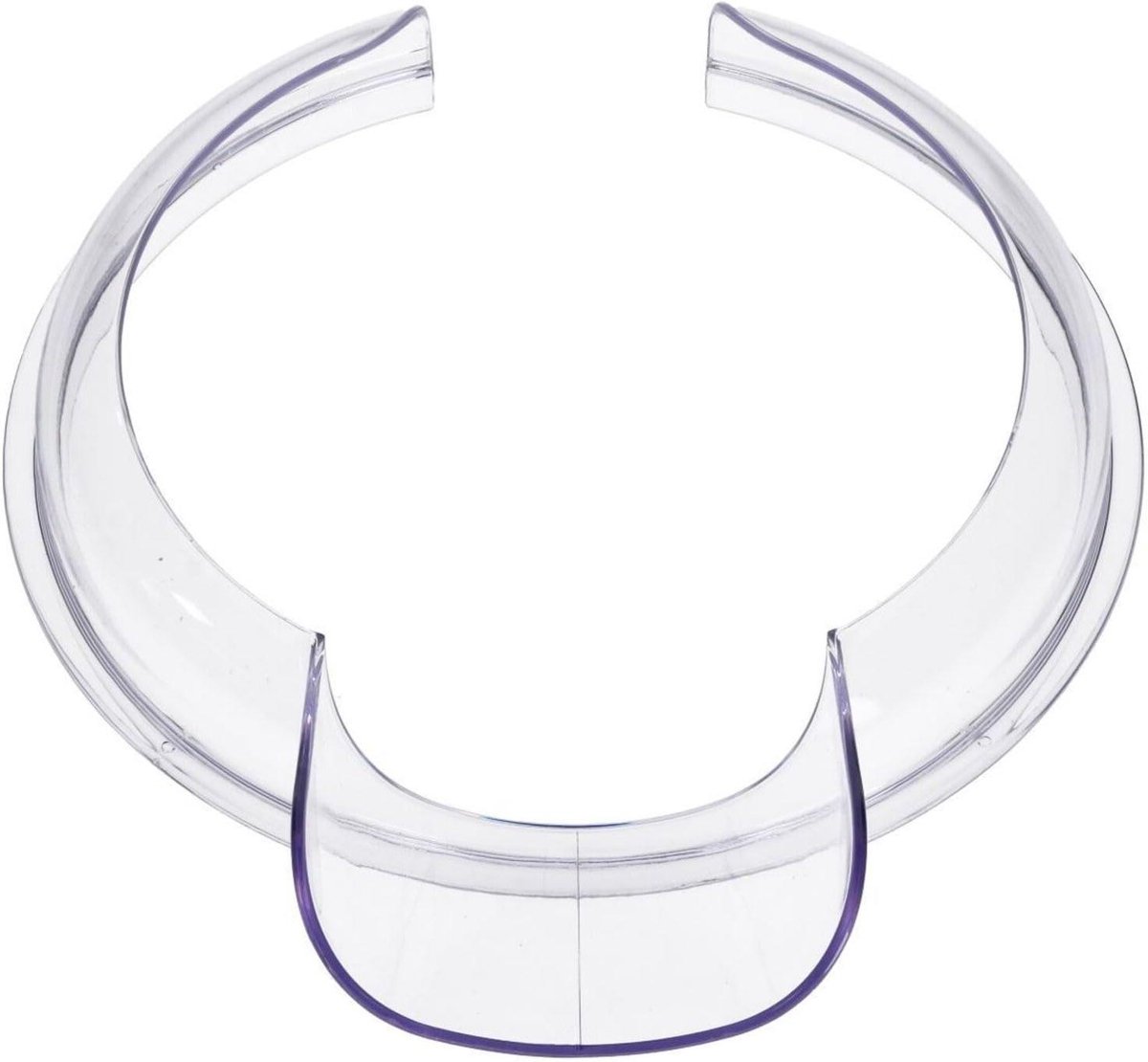 Dekselring Keukenmachine - Reserveonderdeel Mengkom - Huishoudelijk Gebruik - Compatibel Onderdeel - 29 cm - Transparant