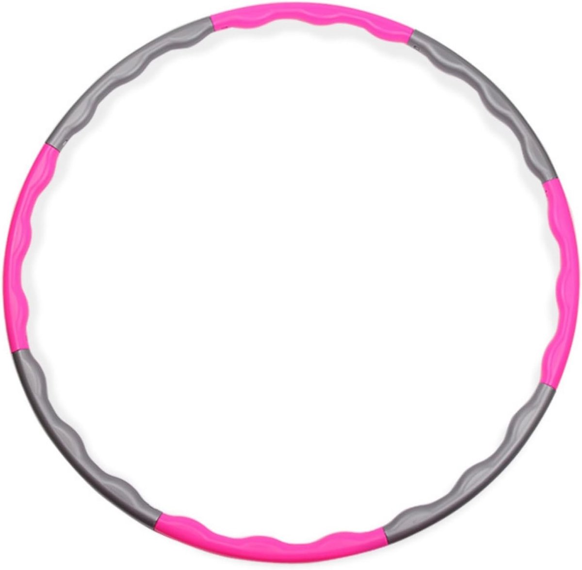 Verwijderbare hula hoop voor fitness – 8 secties voor training, gewicht verliezen en core stabiliteit