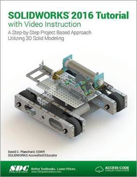 Solidworks 2016 Tutorial With Video Instruction - cover