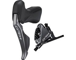 Shimano Schijfremset Grx-rx810 Links Voor 2-speed Di2 Zwart