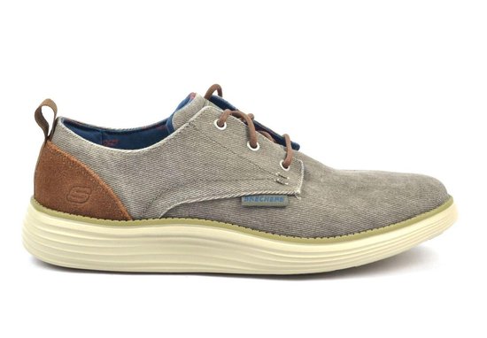 | Skechers Status 2.0 Pexton schoenen heren grijsbruin | Skechers Status 2.0 Pexton schoenen heren grijsbruin
