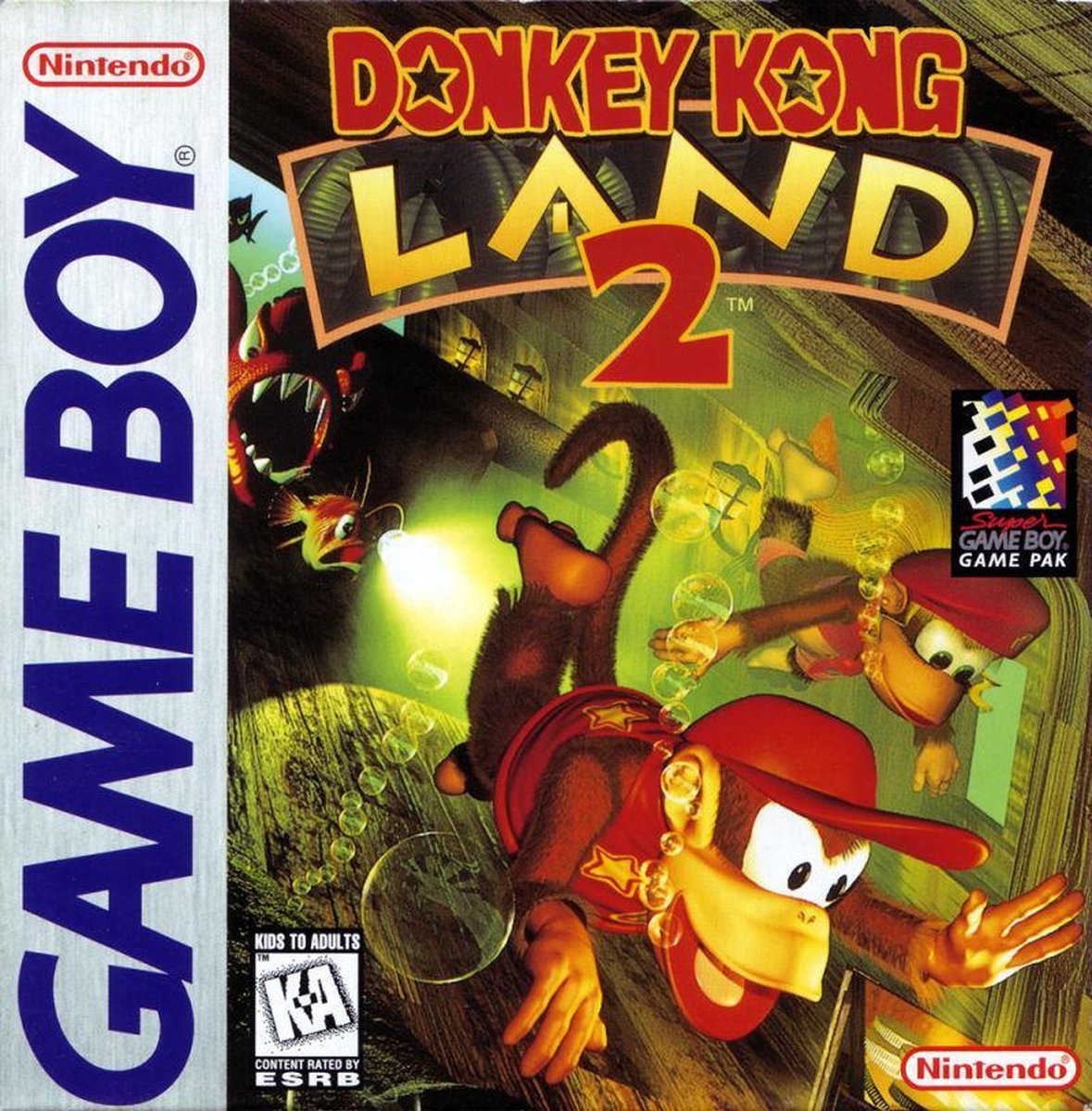 Nintendo Donkey Kong Land 2