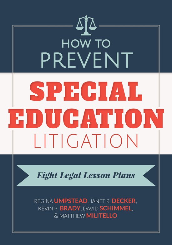 How to Prevent Special Education Litigation - cover