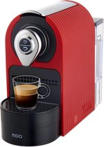 MOA Koffiecupmachine - Koffieapparaat voor cups - Koffiecupmachine voor espresso & lungo - Rood - ECM201R