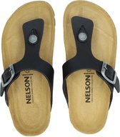 Nelson Kids jongens slipper - Zwart - Maat 35