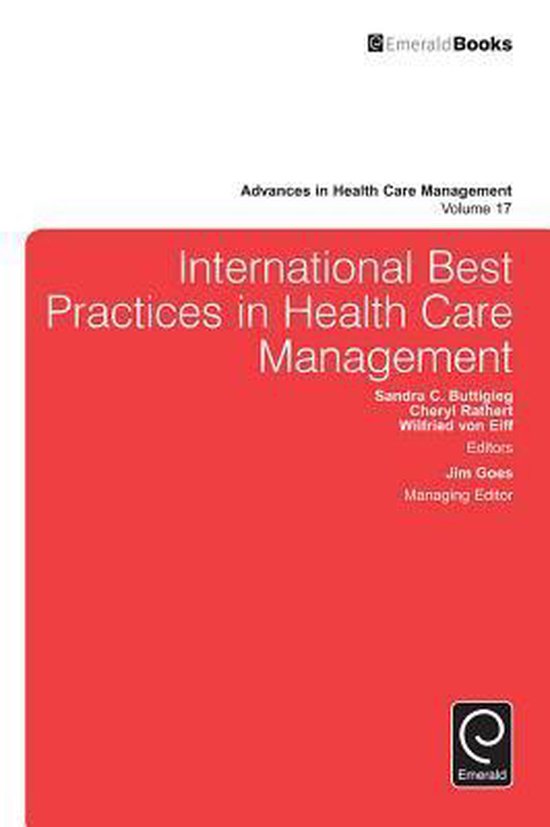 International Best Practices in Health Care Management | 9781784412791 ...