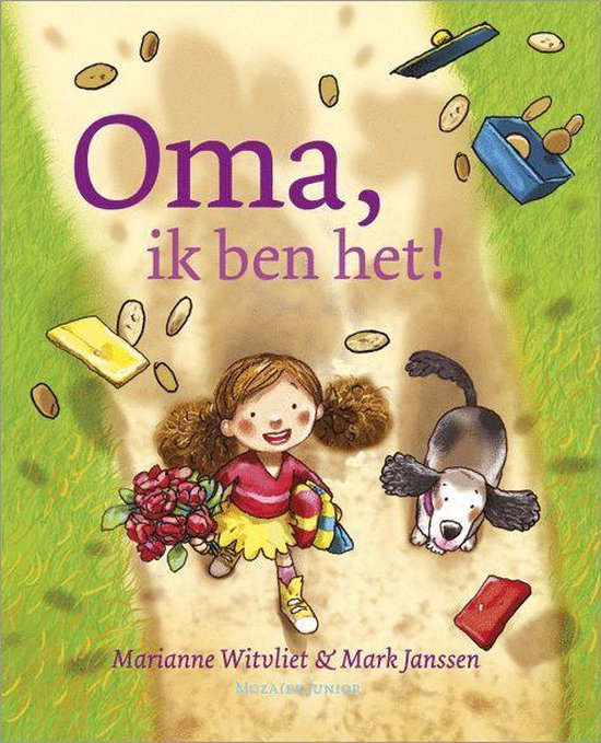 Cover van het boek 'Oma, ik ben het !'