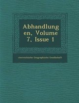 Abhandlungen, Volume 7, Issue 1