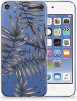 Geschikt voor iPod Touch 5 | 6 Uniek TPU Hoesje Leaves Grey