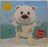 Houten puzzel, IJsbeer