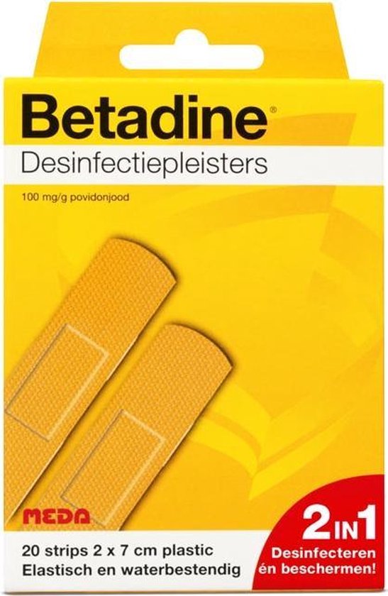 Dictatuur Zinloos klei Betadine Desinfect - Pleisters | bol.com