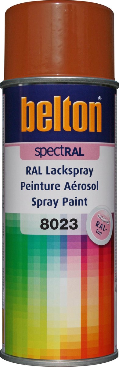 Spuitbus RAL 8023 Oranjebruin 400ml