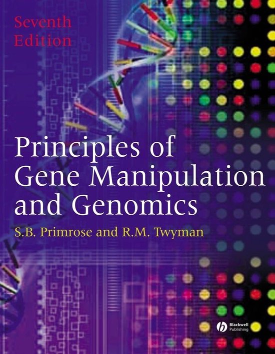 Principles of Gene Manipulation and Genomics - cover