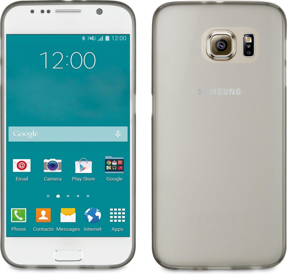 Muvit Samsung Galaxy S6 Thingel Case - Black