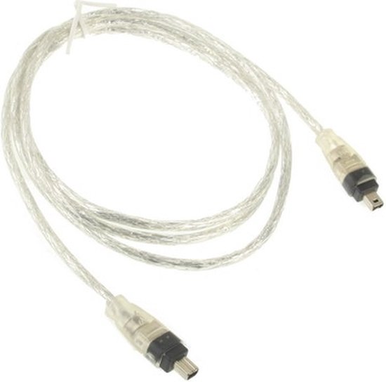 Câble 4 broches à 4 broches IEEE 1394 iLink FireWire DV Longueur: 1,2 mètre  | bol.com