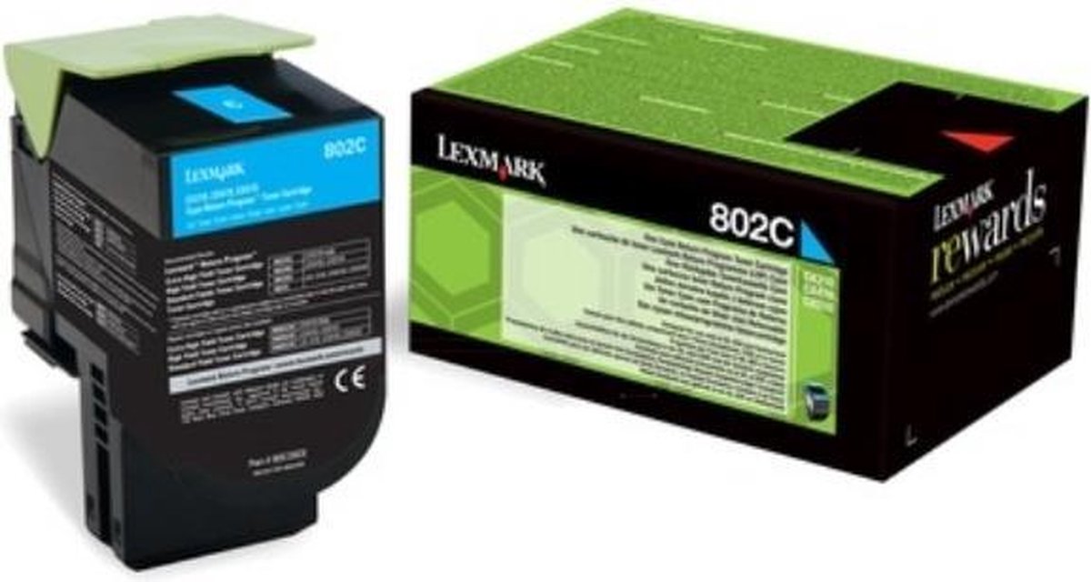 Lexmark Rainbowkit (CMYK) 80C20ME, 80C20Y0, 80C20C0, 80C20K0
