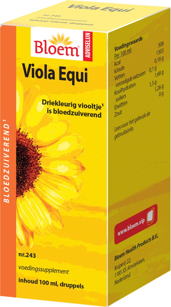 Goedkoopste Bloem Viola Equi - 100 ml
